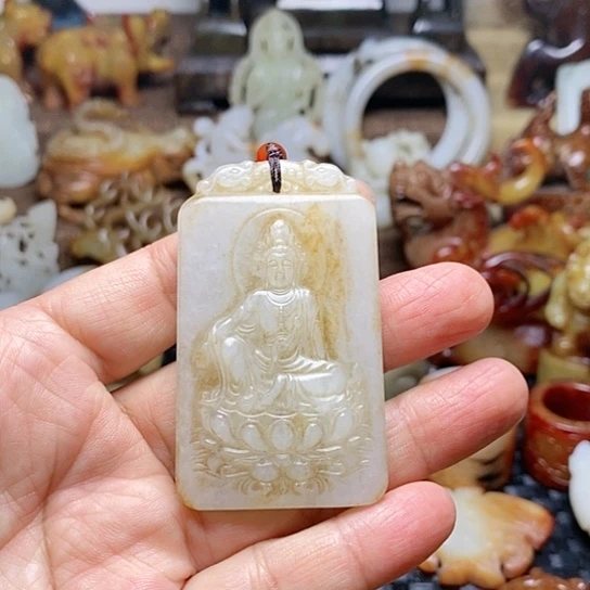 和田玉挂件未镶嵌