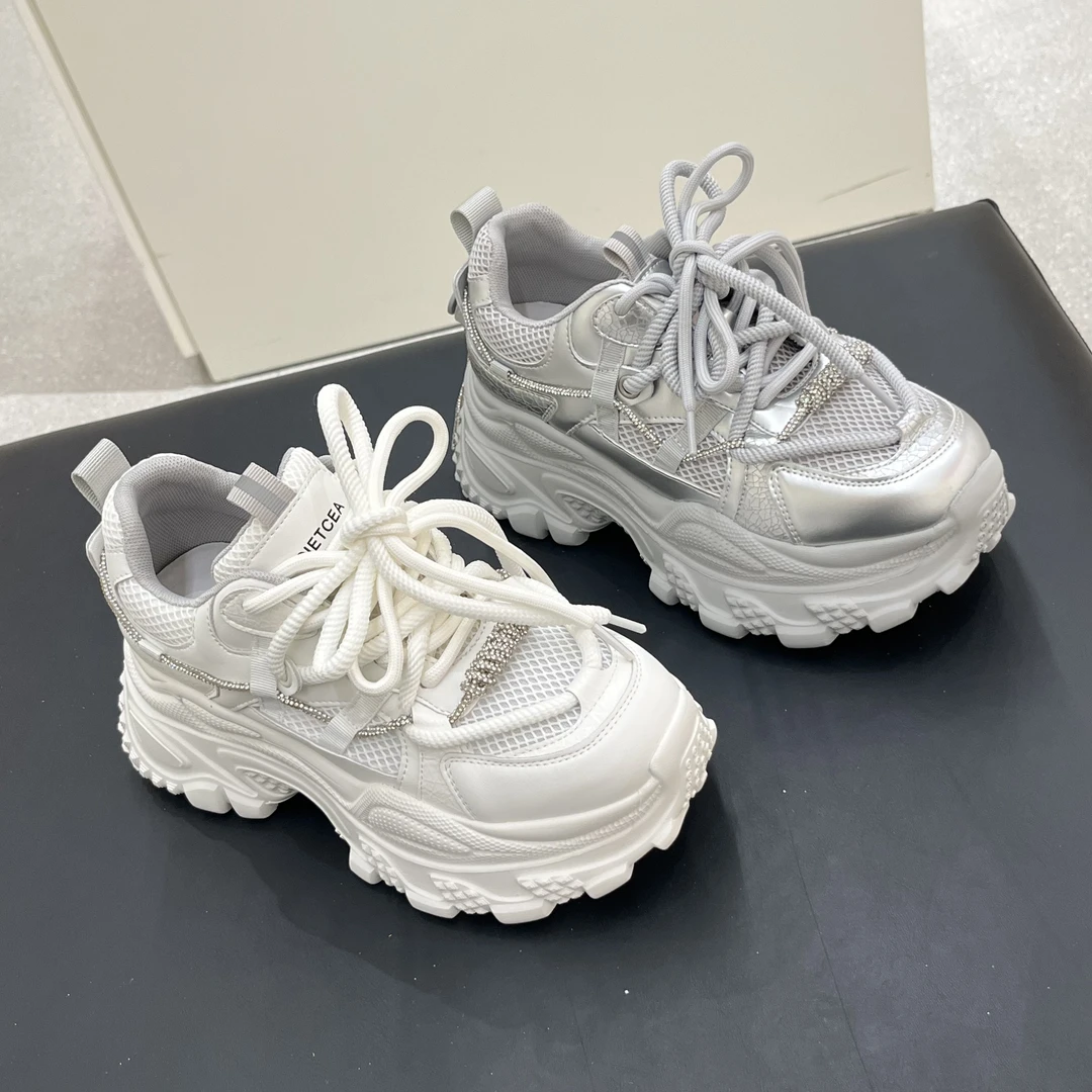 波斐女款增高 7cm 超轻 老爹鞋 551-552