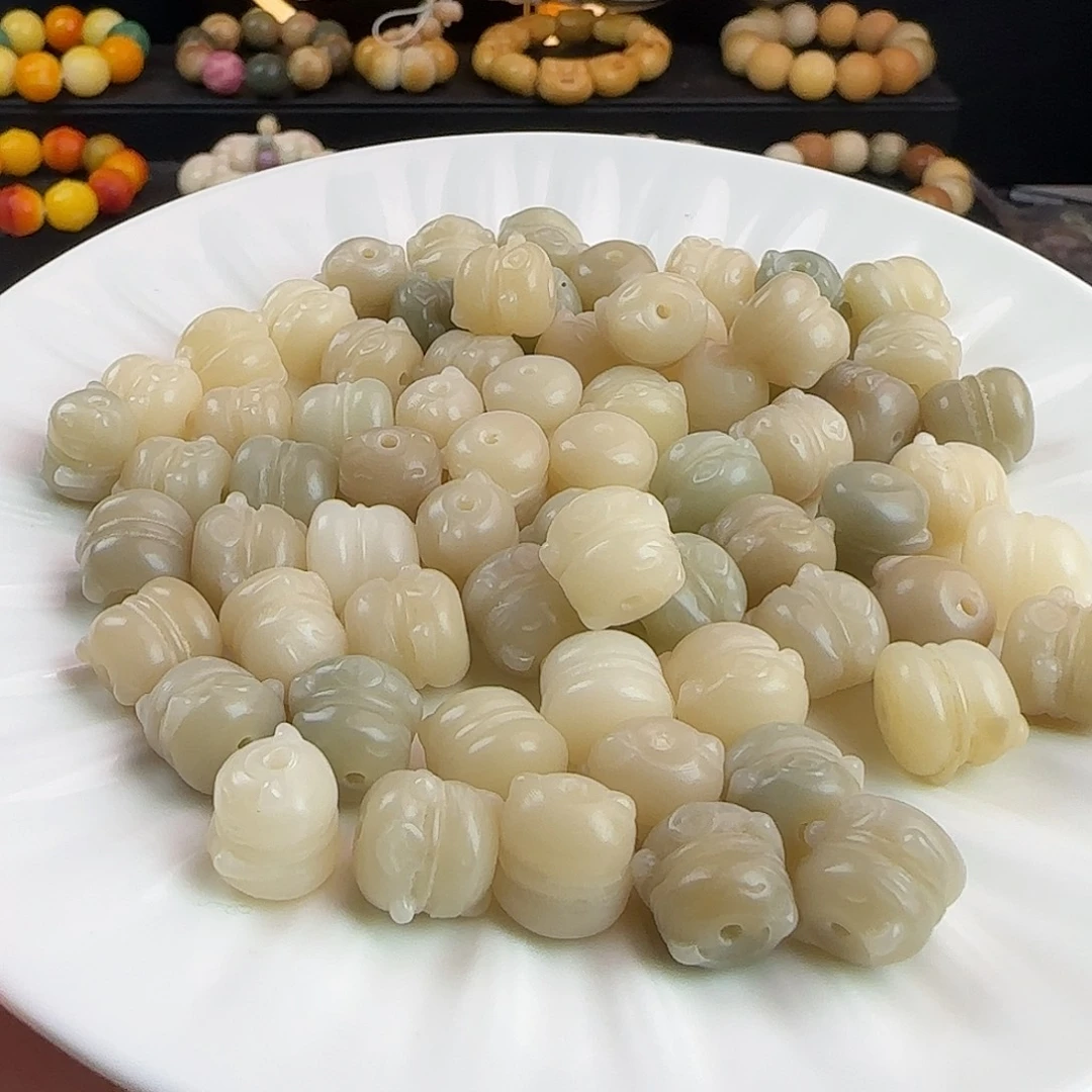 吊坠菩提根/象牙果卡12奶绿冰猫20卡牌➕10备珠