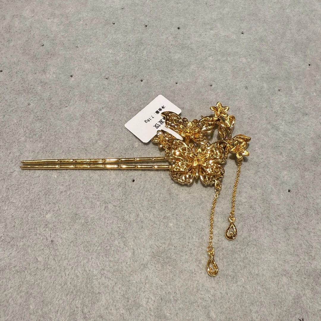 黄金足金999  发簪