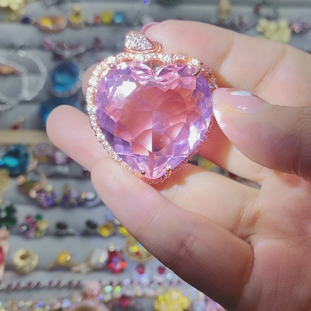 【闪购商品】绿水晶戒指银S925镶嵌