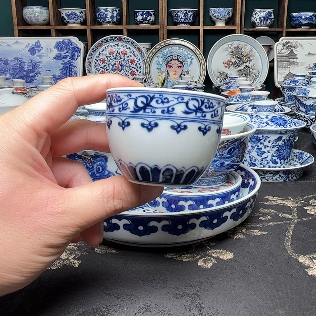 金***叶景德镇陶瓷8888888