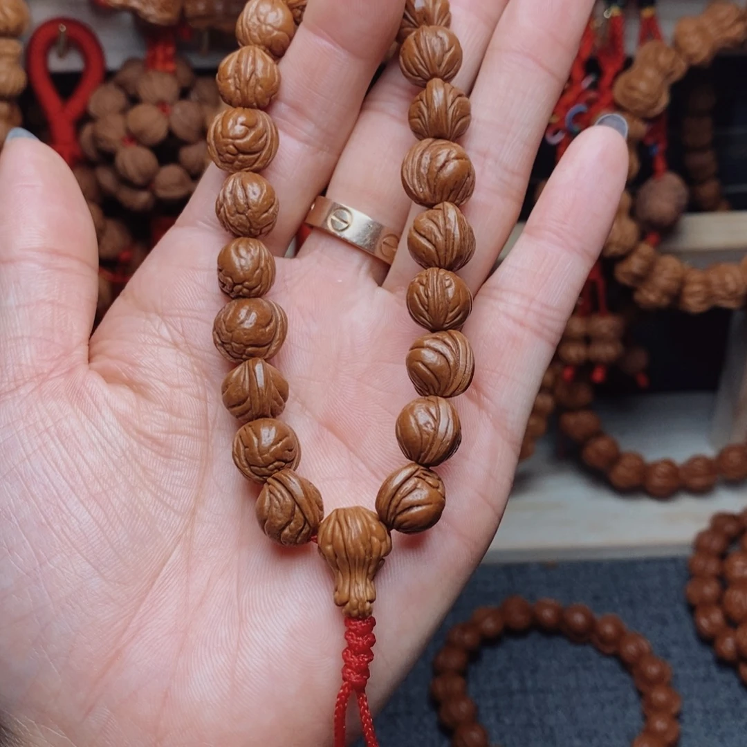 吊坠桃核龙纹桃枭