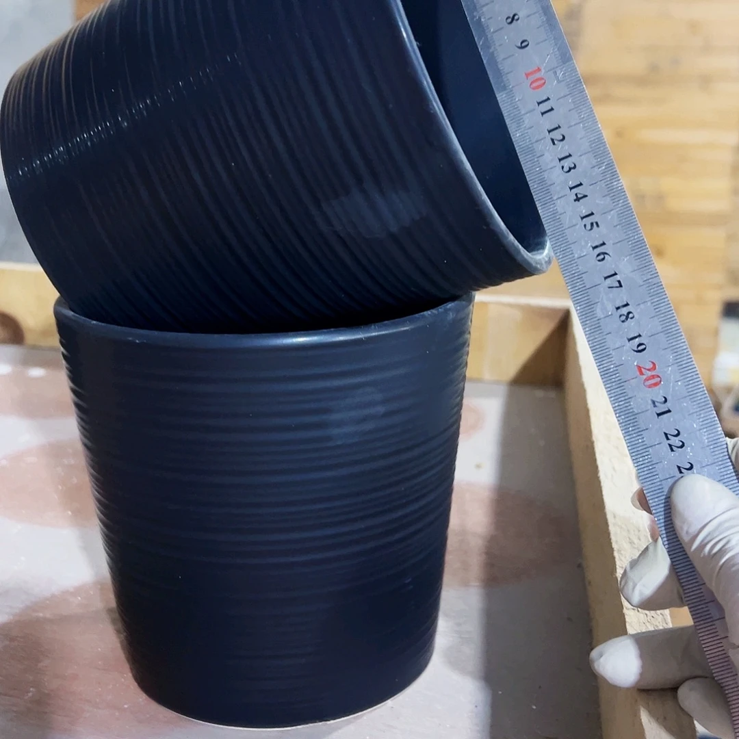 有孔，外贸尾单陶瓷花盆凑单10米包邮