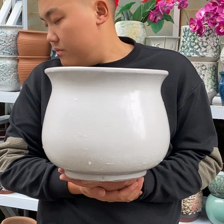 紫砂花盆口25高22福利