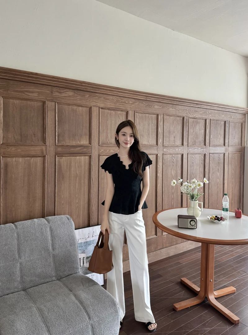 3姐【曼岛阳光上衣】时尚气质百搭   S30981Y2