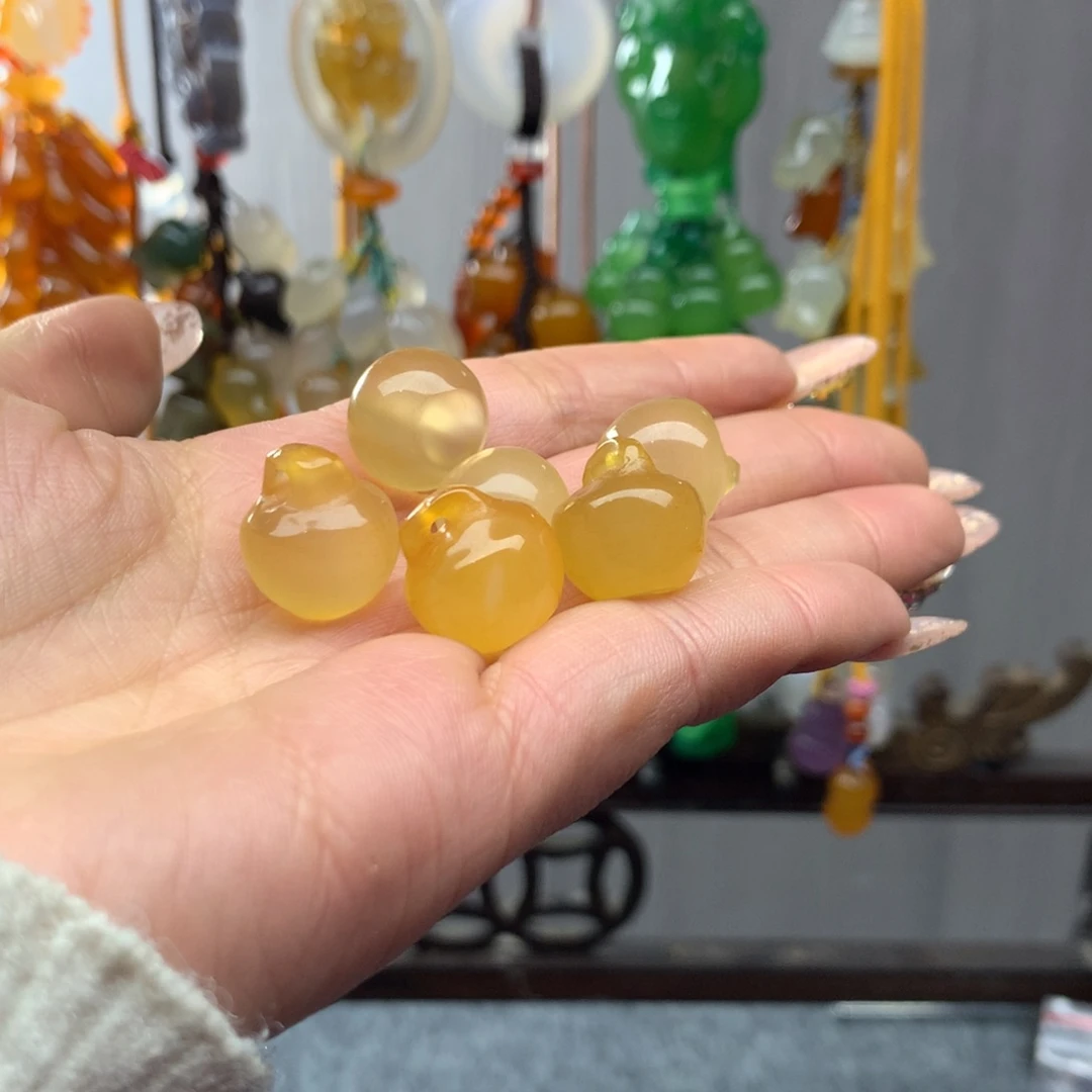 玛瑙/玉髓小配饰未镶嵌时****散