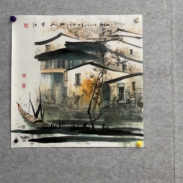 国画花鸟等动物化石