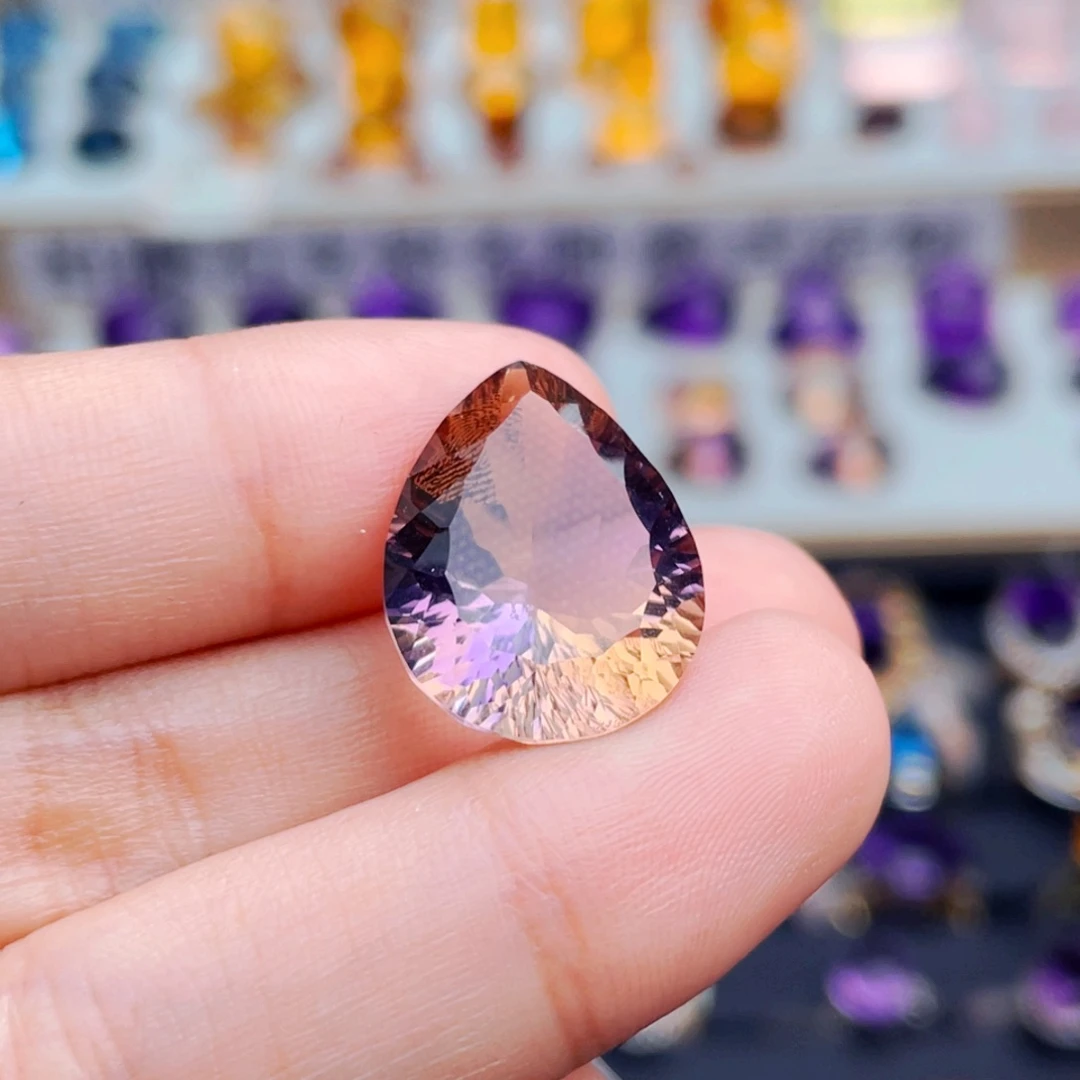 珠宝半成品水晶银S925镶嵌天然保真