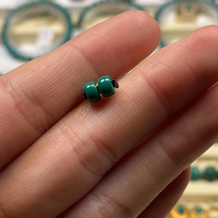 绿松石珠宝奇石未镶嵌甜**局A625