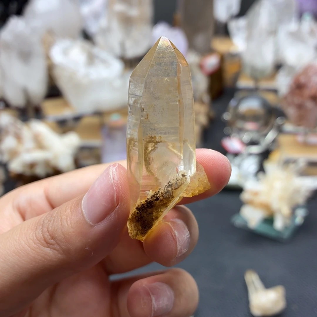 银S925镶嵌珠宝半成品水晶