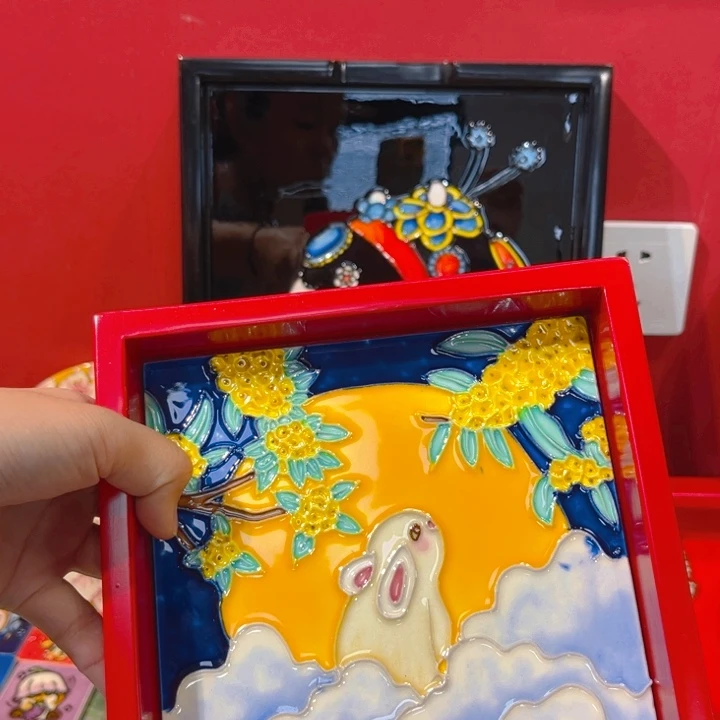 瓷片瓷板画艺术作品