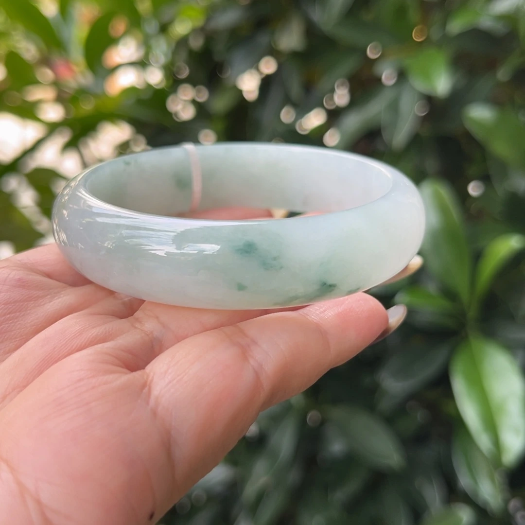 未镶嵌手镯翡翠61正圈
