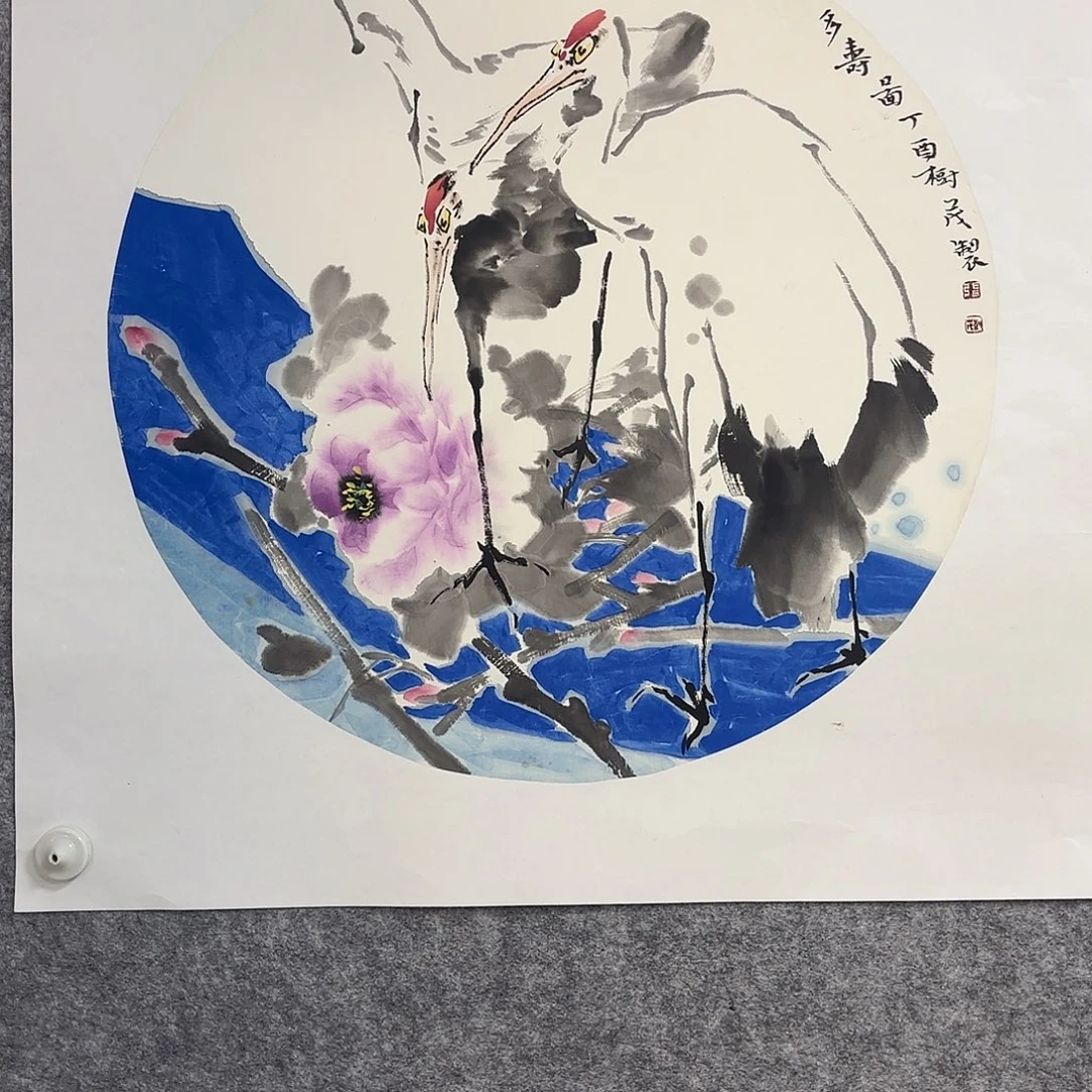 国画花鸟国画作品手绘