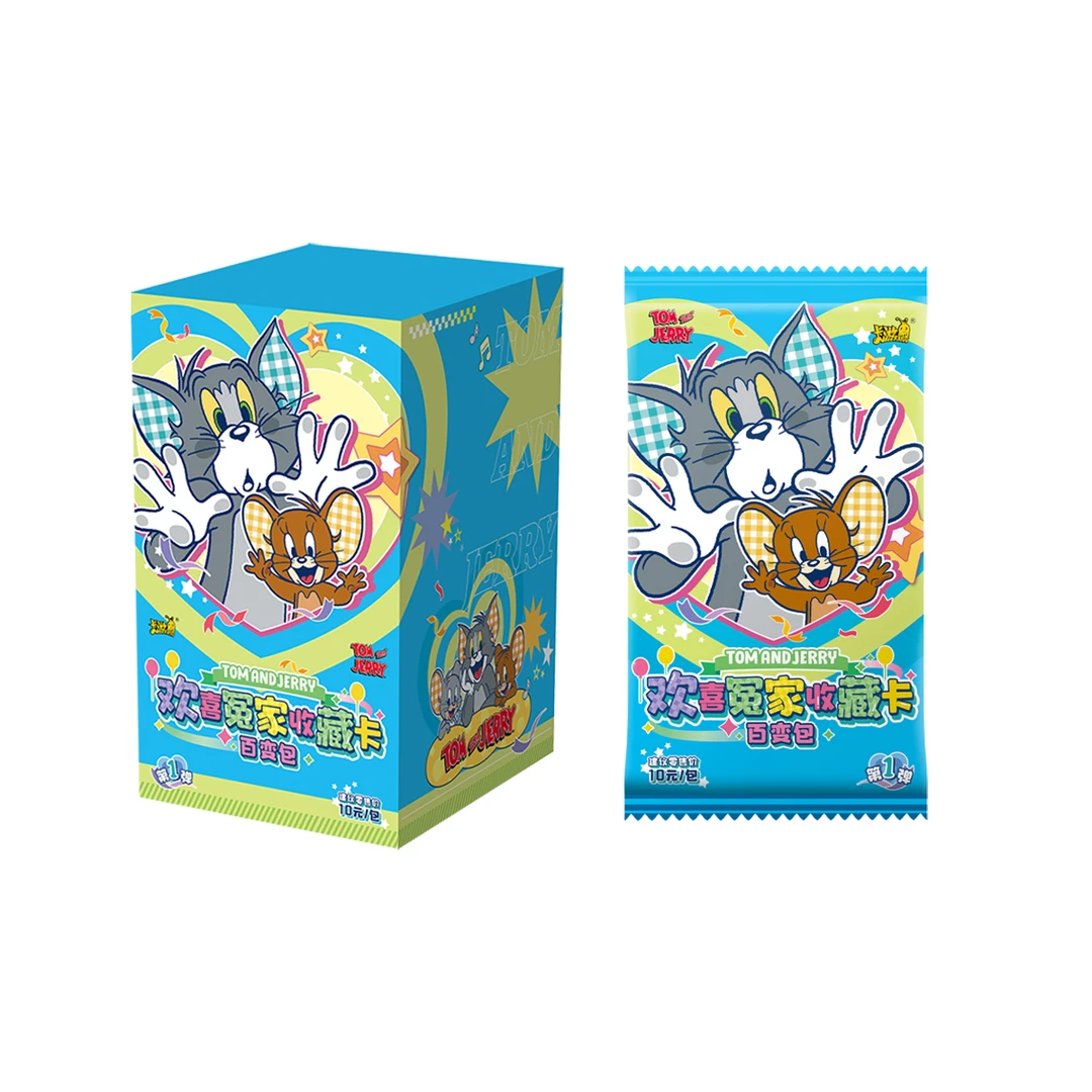 【卡游 猫和老鼠-欢喜冤家百变包 1弹 收藏卡牌盲盒-Z】（代拆）