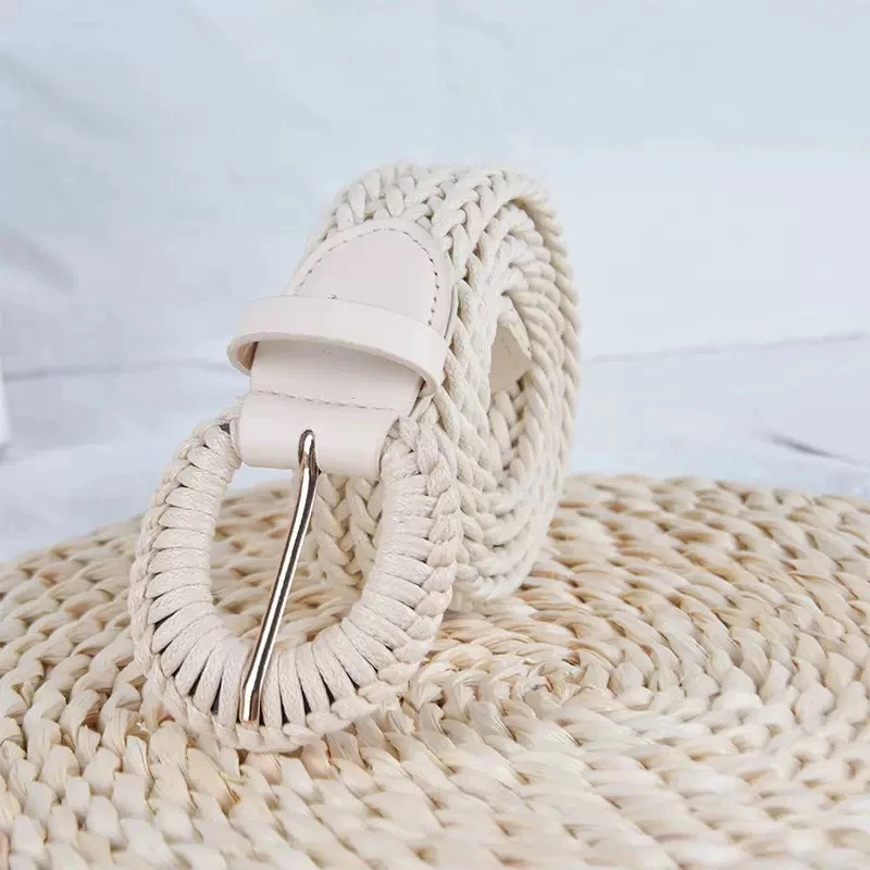 百搭编织简约裤腰带学生皮带松紧腰休闲民族风女个性腰带腰链