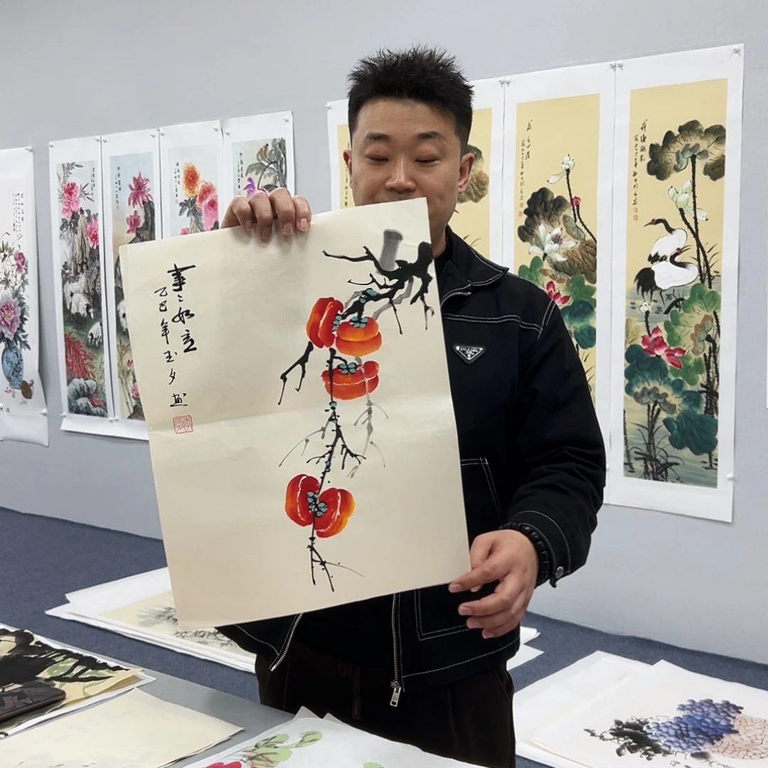 国画国画作品宣纸纯手绘