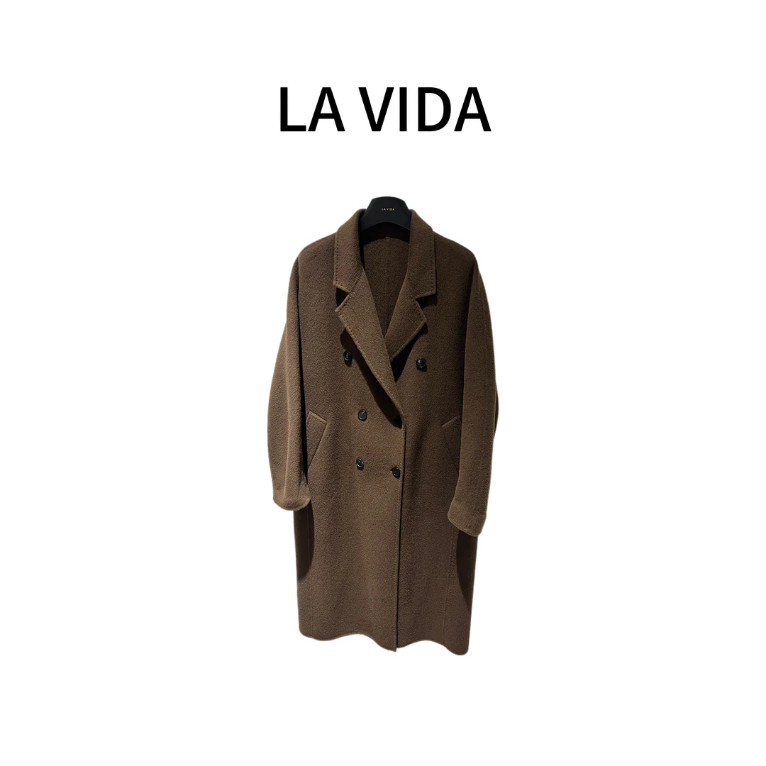 -LA VIDA-【丝滑摩卡】双排扣大衣