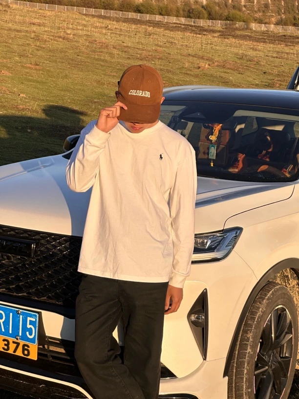 阿扎专属】时尚简约休闲纯棉长袖