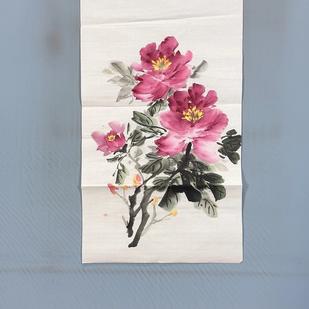 国画058 牡丹仙子好可爱