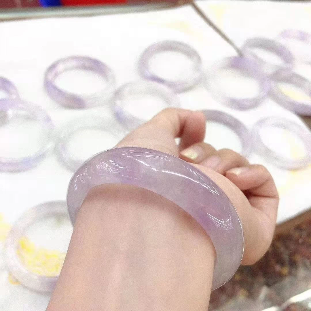 紫水晶手镯正圈款默认微瑕拍下接受多样性发一件