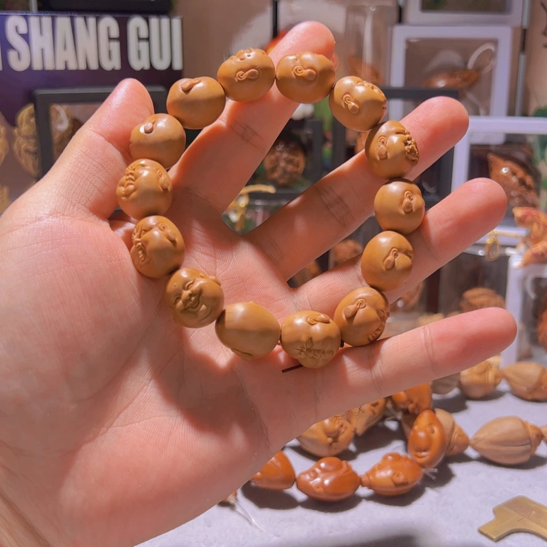 橄榄核雕手工百态1.7