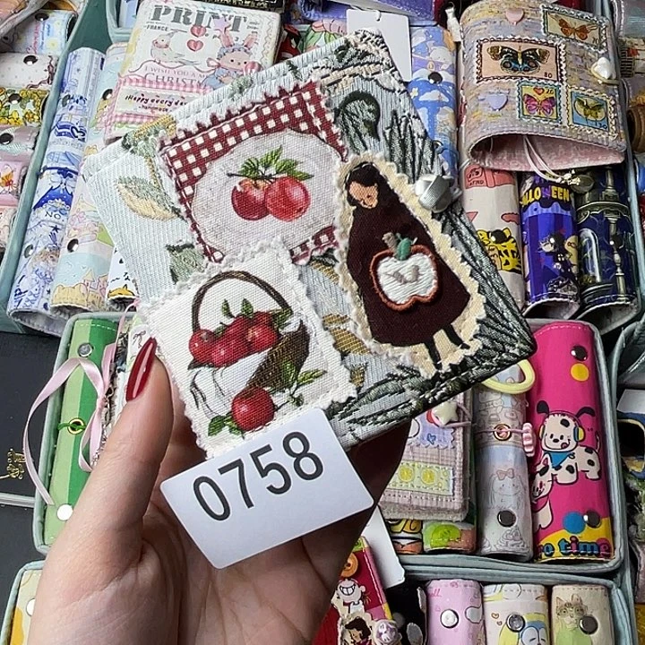 织绣豆豆本活页送纸0758