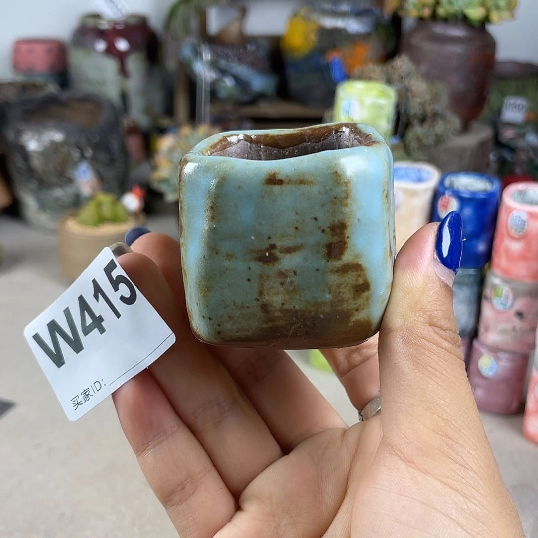 新品 手捏不规则小方 内口3.5左右