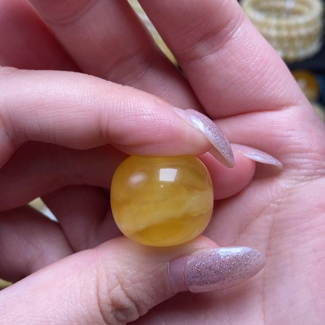 蜜蜡未镶嵌珠宝奇石卡21