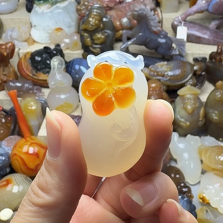 玛瑙/玉髓未镶嵌饰品