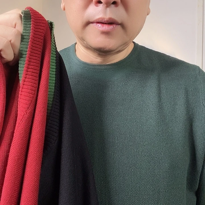 是***呀7135 女儿红。黑色。L码 样衣