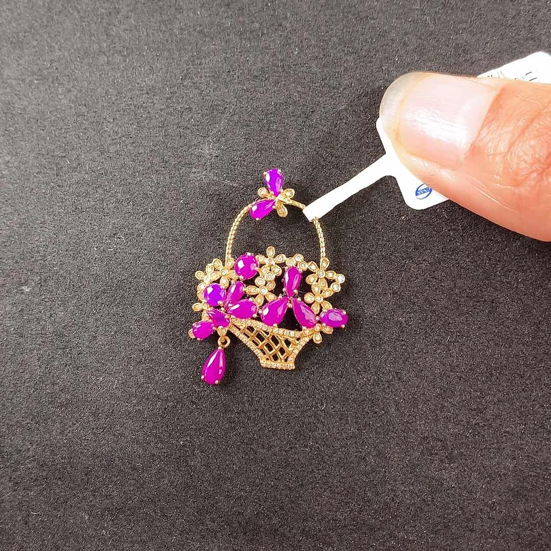 苏纪石（舒俱来）未镶嵌吊坠