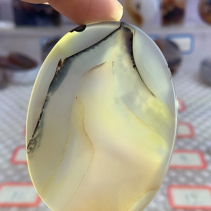 玛瑙/玉髓合金颈饰