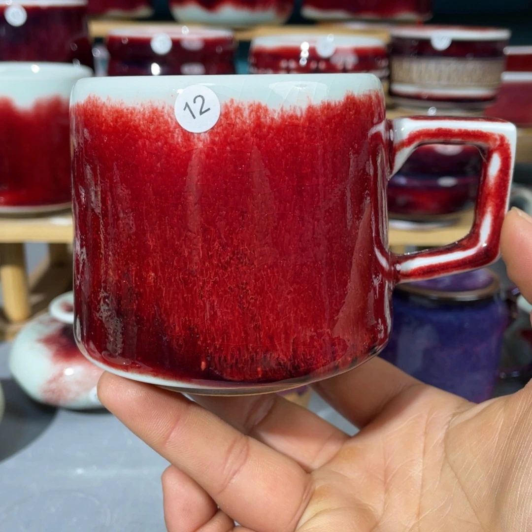 瓷片纯手工制作……微微瑕