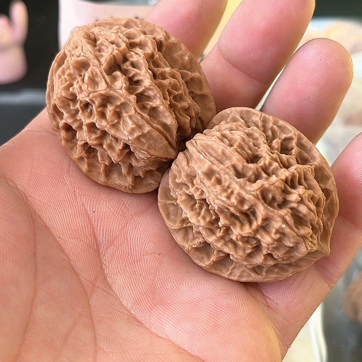 文玩核桃把件38尺蟠龙纹