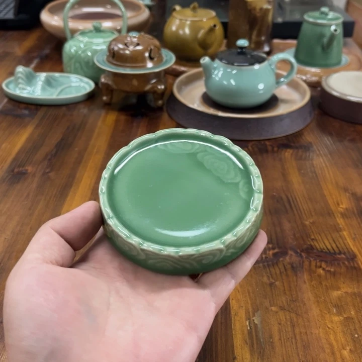 龙泉青瓷茶器微瑕8958