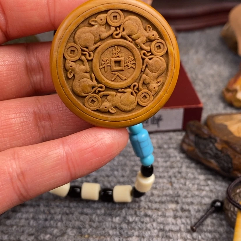 【闪购商品】原石雕刻手把件