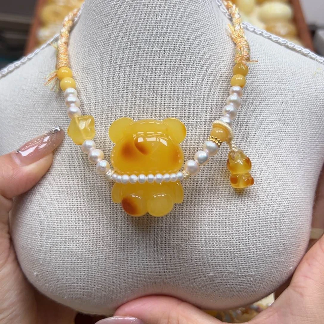 未镶嵌蜜蜡裸石蜜蜡