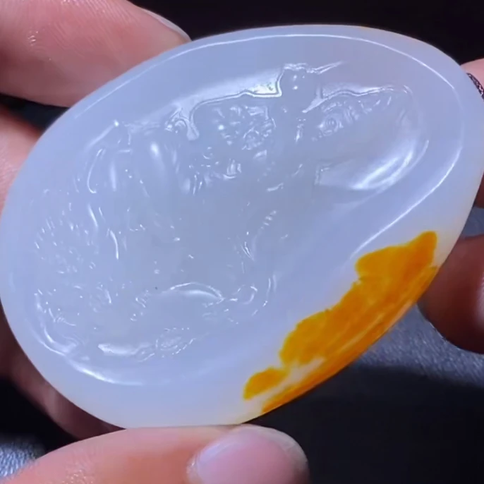 和田玉玉石挂件 d0102拍一发一