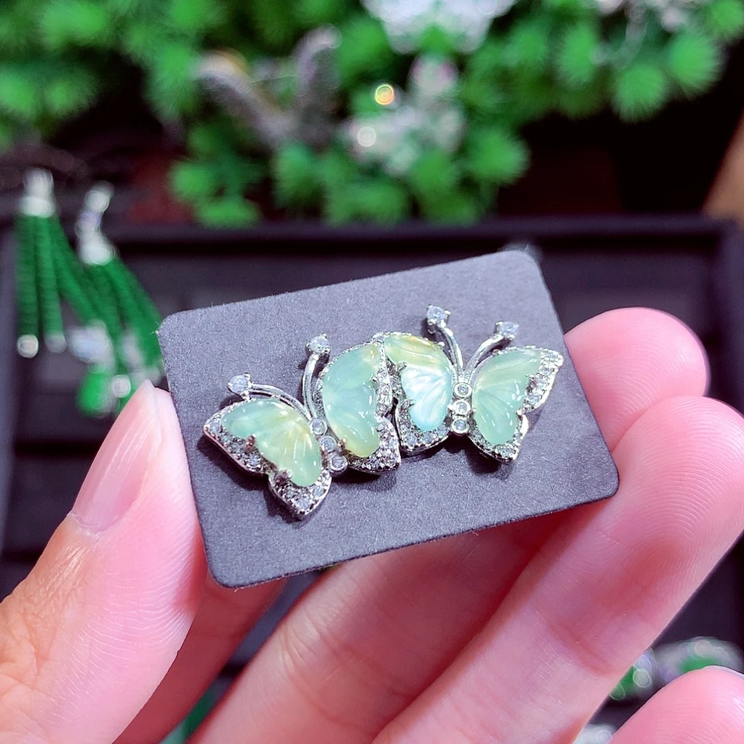 颈饰未镶嵌翡翠天然