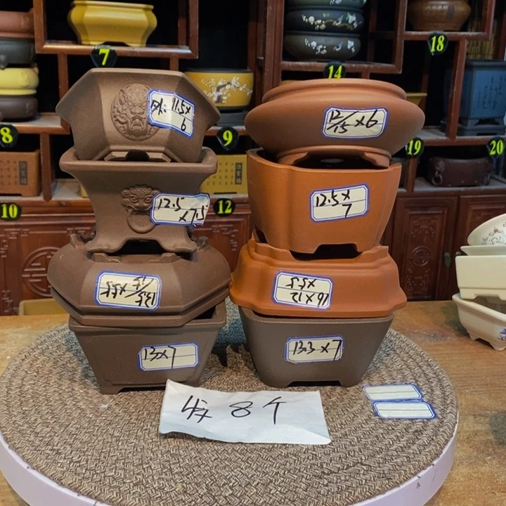 紫砂花盆紫砂花盆