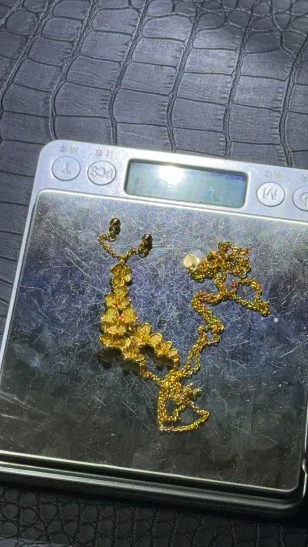 S310【私人定制】时尚百搭花花项链