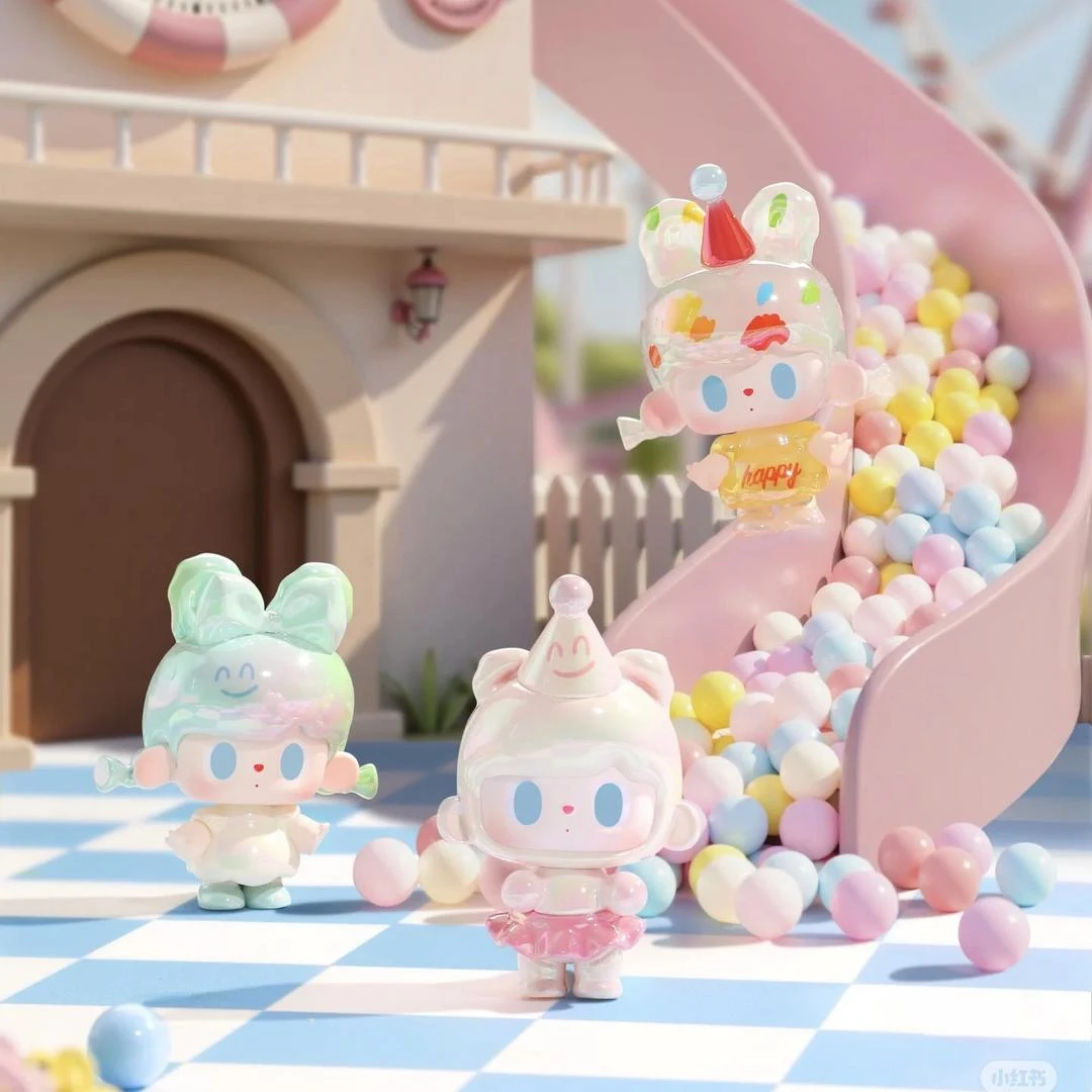 【拆袋】TUTUBEAR兔兔与熊童心游乐园系列萌粒盲袋