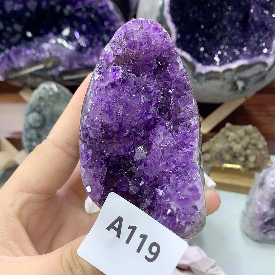 大型摆件（非配饰）紫晶未镶嵌