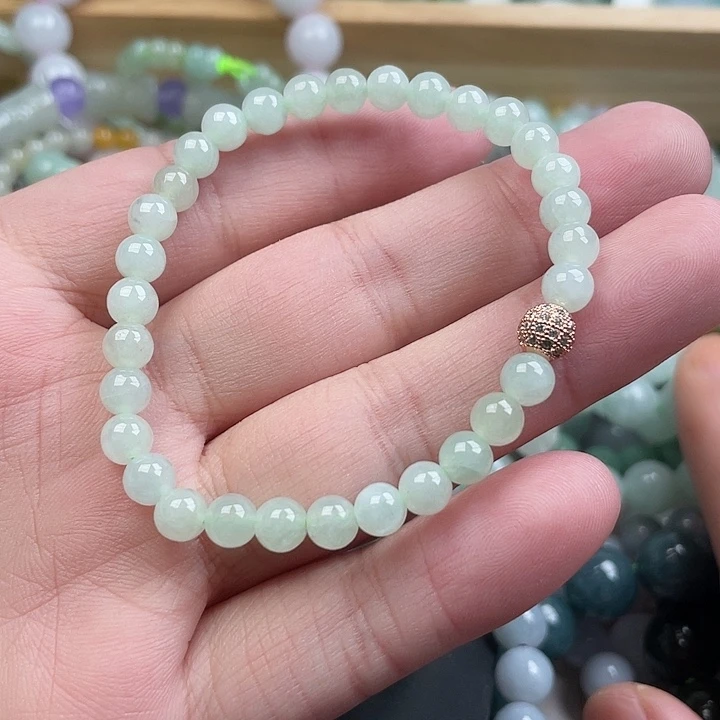 翡翠未镶嵌颈饰88