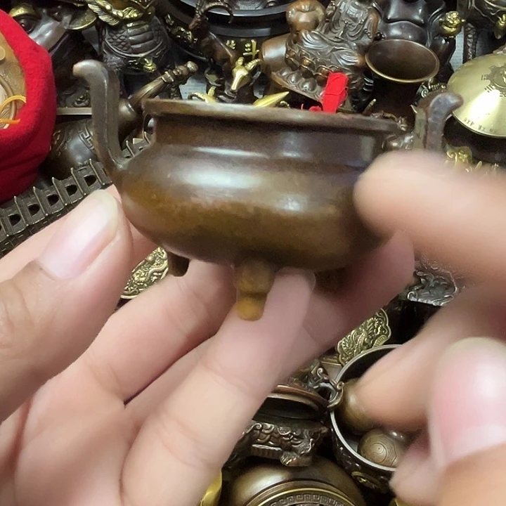 顺顺利利，铜器摆件