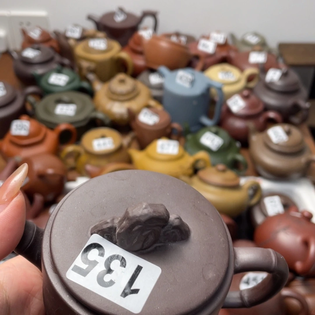 紫砂茶壶小***森紫砂微瑕