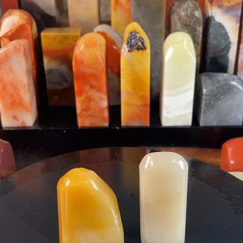 寿山石印石飞**篆寿山石印石