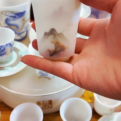 德化白瓷原矿高领