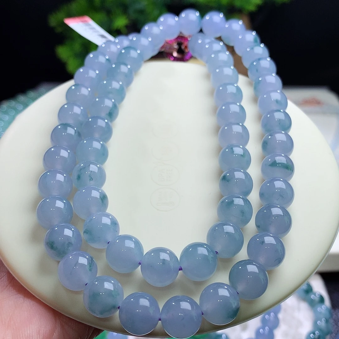项链未镶嵌翡翠卡10mm